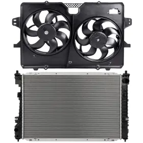 12796086 Autosuperstar Electric Radiator Cooling Fan Kit For 2008 2009-2012 Ford Escape 3.0l 2968cc