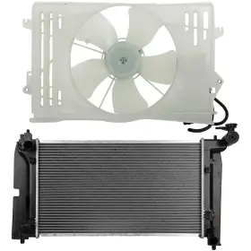 12797497 Autosuperstar Electric Radiator Cooling Fan Kit For 2003-08 Toyota Corolla Matrix 1.8l 1794cc