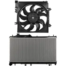 12799922 Autosuperstar Electric Radiator Cooling Fan Kit For 2008-2014 Subaru Impreza 2.5l 2458cc H4