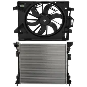 12800722 Autosuperstar Electric Radiator Cooling Fan Kit For 2008-2019 Dodge Grand Caravan 3.6l 3604cc