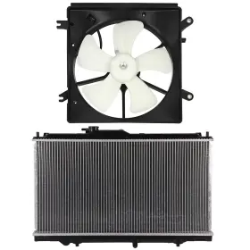12802425 Autosuperstar Electric Radiator Cooling Fan Kit For 1998-2001 Honda Prelude 2.2l 2156cc L4