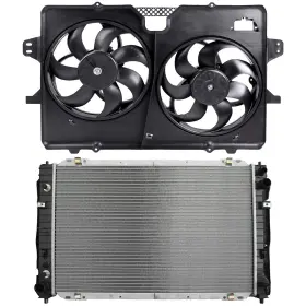 12812023 Autosuperstar Electric Radiator Cooling Fan Kit For 2008 Mercury Mariner 3.0l 2968cc V6