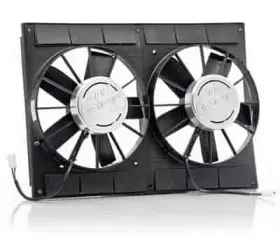 75207 Be Cool Radiators 11ftft Aluminator Dual Puller Fans 75207 Be Cool Radiators 11ftft Aluminator Dual Puller Fans