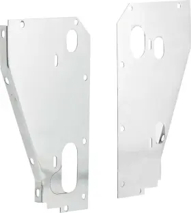 Tf600200 Be Cool Radiators 1957 Chevrolet Radiator Side Panels Polished Finish Custom Applications
