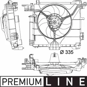 351041181 Behr Hella Service Engine Cooling Fan-premium Fan With Shroud Fits 2008 Smart Fortwo