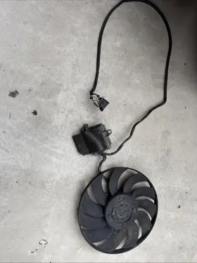 3w0121191 Bentley Used Radiator Cooling Fan Motor Blade 2003-2011 Continental Gt Coupe Oem