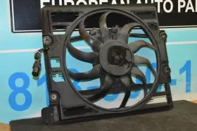 64546908024 Bentley 05-09 Arnage Turbo Engine Cooling Radiator Electric Fan Blower Oem