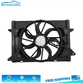 Best-auto-cooling Best18526601cooling 620187 Radiator Fan Assembly For 2020 2021-2026 Chrysler Voyager 3.6l V6