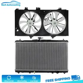 Bestauto83755701scooling Best-auto-cooling Aluminum Radiator And Fan Kit For 2012 2013 2014-2017 Toyota Camry 2.5l L4 Bestauto83755701scooling Best-auto-cooling Aluminum Radiator And Fan Kit For 2012 2013 2014-2017 Toyota Camry 2.5l L4