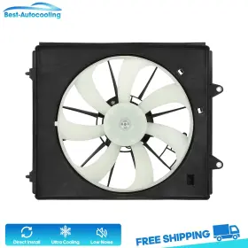 Cool183310s01 Best-auto-cooling Condenser Fan Assembly For 2018-2023 Honda Odyssey 3.5l Passenger Side