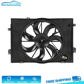 Cool183360s01 Best-auto-cooling 620784 Radiator Fan Assembly For 2005 2006-2009 Hyundai Tucson 2.0l L4
