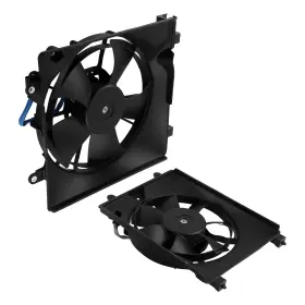Le1ugs Bfo Left And Right Radiator Condenser Cooling Fan Assembly For Honda Civic 2012-15 Qme