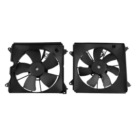 Ngiy81 Bfo 2pcs Ac Condenser Radiator Cooling Motor Fan For Honda Accord Touring 2013-2017