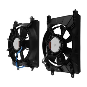 Wkvla5 Bfo Pair A/c Ac Condenser Radiator Cooling Fan For Honda Civic 12-15 Acura 13-17