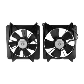 Wyad92 Bfo 2x Ac Condenser Radiator Cooling Motor Fan For Honda Accord Touring 13-17