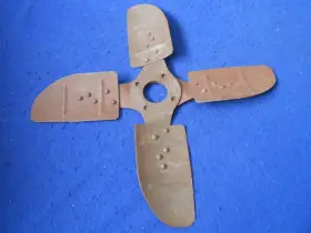 Aec499 Bmc Aec498/aec499 Original Metal Blade Fan Blades Austin Healey 100-6 Aec498
