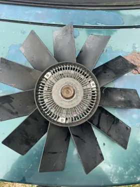11521740962 Bmw Radiator Cooling Fan Clutch And Blade E24 E28 E30 E34 E36 M50 #2