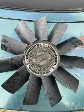 11521740962 Bmw Radiator Cooling Fan Clutch And Blade E24 E28 E30 E34 E36 M50