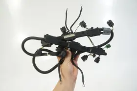 12517558199 Bmw 06-2010 550i 650i 4.8l N62 Engine Spark Plug Coil Wire Wiring Harness Cable