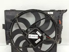 1410179903 Bmw 2013 328i Left Radiator Fan Motor Assembly Black C5k6x #2