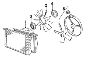 17-11-1-723-977 Bmw Genuine 1988-1995 - Shroud
