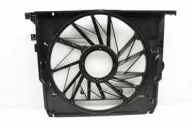 17117589026 Bmw 2011-2012 550i Gt Xdrive - Radiator Electric Cooling Fan Housing / Shroud #2