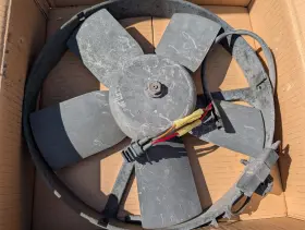 Bmw 17401362100 Oem Bosch Condenser Fan Aux Air Conditioning E12 E21 E24 E28 E30