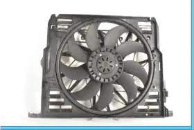 Bmw 1742757525804 09-15 750li F02 Engine Cooling Radiator Fan Motor With Shroud Oem