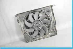 67327575564 Bmw 2009-2015 750li F02 4.4l Electric Radiator Cooling Fan Motor Shroud Oem #2