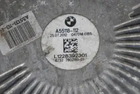 67327602181 Bmw 2013 - 2016 F10 M5 S63 4.4l Front Cooling Radiator Fan And Shroud Assembly Oem #2