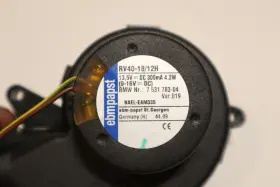 7531783 Bmw 09-13 328i E90 Front Right Passenger Side Fuse Box Cooling Fan Oem #3