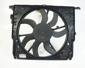 7594610 Bmw 11 2011 F10 528i 3.0l N52 Engine Motor Radiator Cooling Fan Shroud Blower