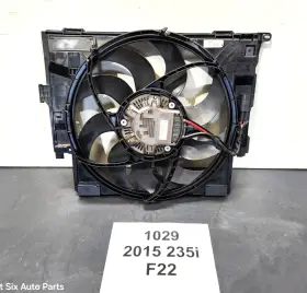 7608409 Bmw 12-16 Oem F22 F30 F32 F36 F87 Electric Radiator Cooling Fan With Shroud 850w