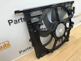 7647367 Bmw 2011-2017 F10 535i N55 850 Watt Engine Cooling Fan Shroud Oem #3