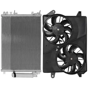 13607873 Book-autoparts 1x Condenser Cooling Fan For 2005-2010 Chrysler 300 2006-2009 Dodge Charger