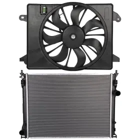 Book-autoparts 13607954 1x Radiator Cooling Fan For 2009-2019 Dodge Challenger Charger Chrysler 300
