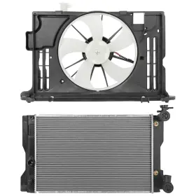 13639107 Book-autoparts Radiator Cooling Fan Assembly For Toyota Corolla 2014 2015 2016 2017 1.8l