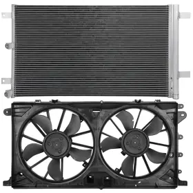 13639174 Book-autoparts 1 X Ac Condenser Cooling Fan For 2018-2019 Ford Expedition 17-20 F-150