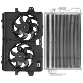 13639240 Book-autoparts 1 X Ac Condenser Cooling Fan Kit For 2008 2009 2010 2011 2012 Ford Escape
