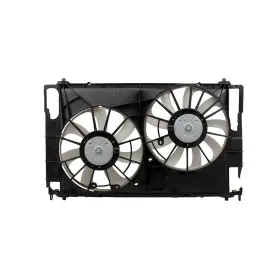 6661-0091 Brock Dual Radiator Condenser Cooling Fan Motor Assembly For 2013-2019 Toyota Rav4 #2
