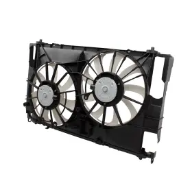 6661-0091 Brock Dual Radiator Condenser Cooling Fan Motor Assembly For 2013-2019 Toyota Rav4
