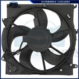 10322256 Byuscarparts Radiator Cooling Fan Assembly For 2015-2017 Hyundai Sonata 1.6l 2.0l 623520