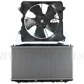 10457105 Byuscarparts Car Engine Radiator And Cooling Fan Kit Fit For 2008-2012 Honda Accord 2.4l