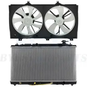 10457114 Byuscarparts Car Radiator And Cooling Fan Kit Fit For 2009 2010 2011 2012-2014 Toyota Venza