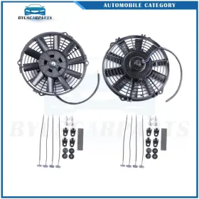 12874922 Byuscarparts 9 Inch Universal For 1980-2013 Ford Mustang Radiator Condenser Cooling Fan