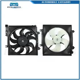 12874957 Byuscarparts Fits 2008-2011 Subaru Impreza Electric Radiator Condenser Cooling Fan Assembly