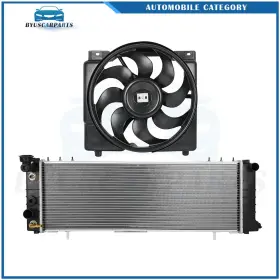 12935726 Byuscarparts Electric Radiator Cooling Fan Kit For 1995-1996 Jeep Cherokee L6 4.0l