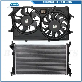 12935741 Byuscarparts Electric Radiator Cooling Fan Kit For 2000 2001 2002 Ford Focus Se Sedan 2.0l 12935741 Byuscarparts Electric Radiator Cooling Fan Kit For 2000 2001 2002 Ford Focus Se Sedan 2.0l