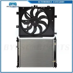12935780 Byuscarparts For 2014 2015 2016 2017 2018 Nissan Versa Note Electric Radiator Cooling Fan Kit