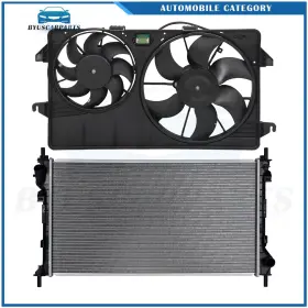 12935783 Byuscarparts For 2010 2011 2012 2013 Ford Transit Connect Electric Radiator Cooling Fan Kit